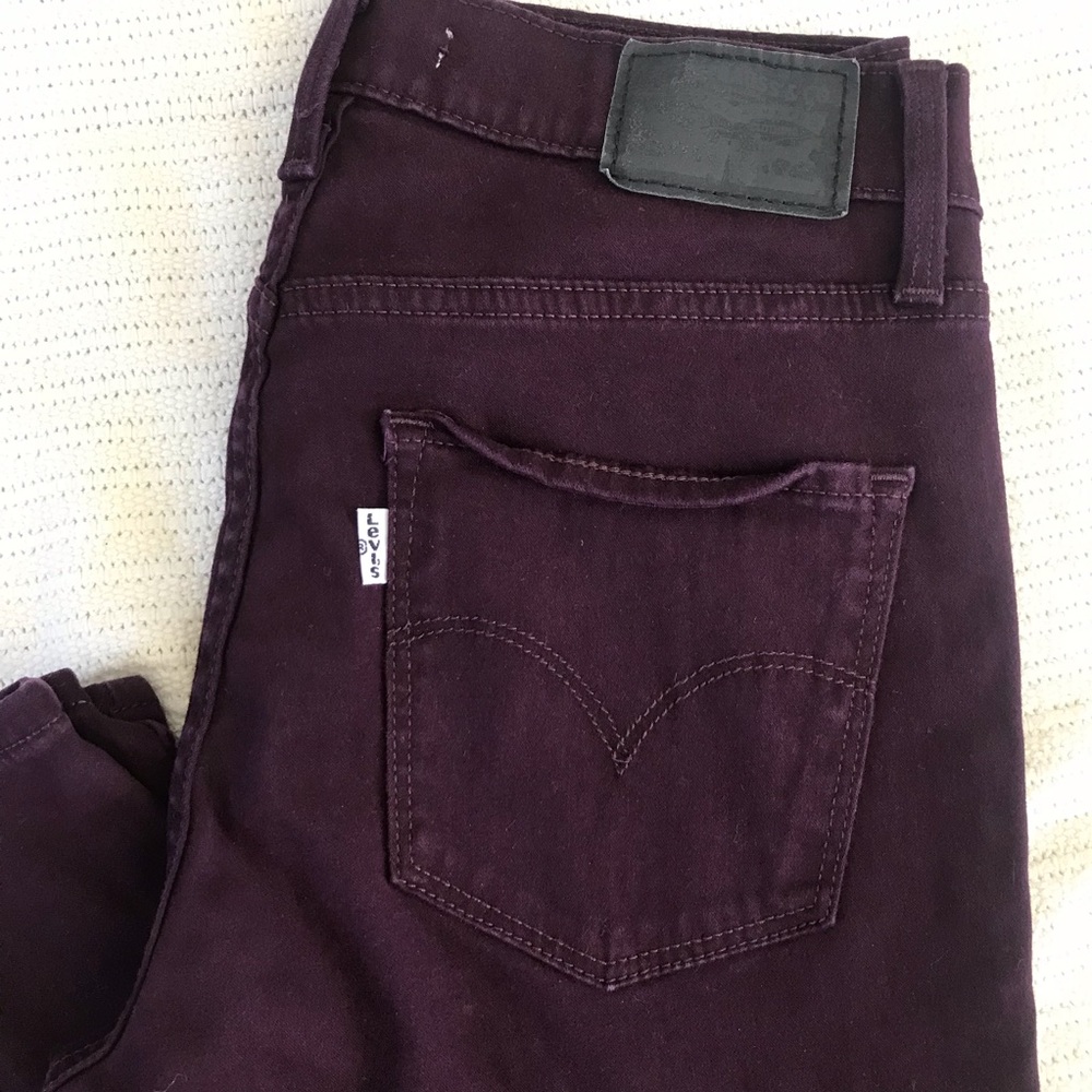 Size 27 Maroon Shaping Skinny Jeans ๐ - Picture 2 of 5